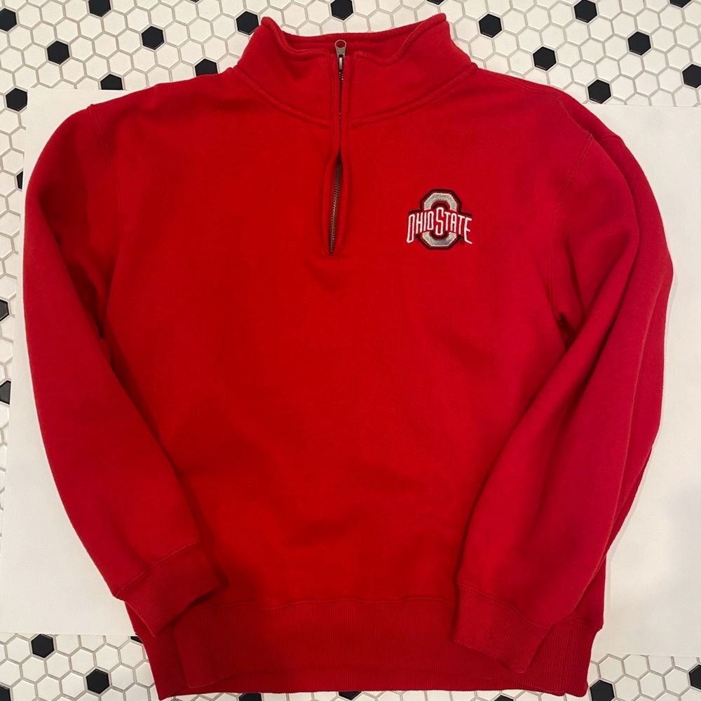 OSU Quarter Zip Sweatshirt Ohio State